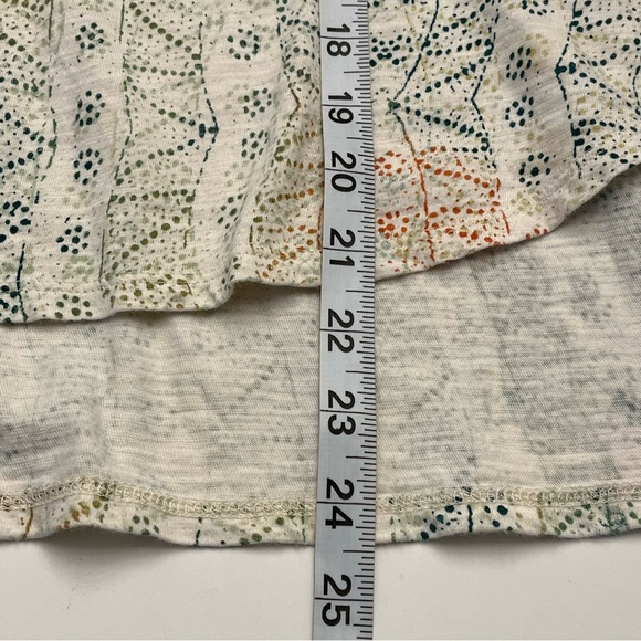 Anthropologie Eri & Ali Womens Boho Batwing Oversized Flowy Short Blouse Top S - Picture 8 of 12